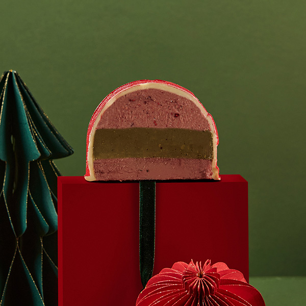 Torrone napoletano pistacchio lamponi