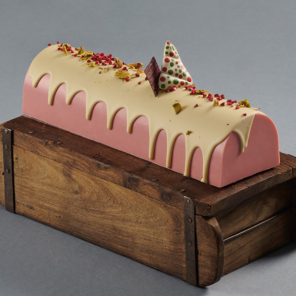 Torrone Crunch Lampone e Pistacchio