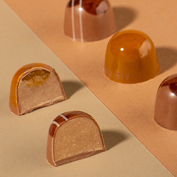 Pralina Caramello Salato e Pralinato alle Arachidi